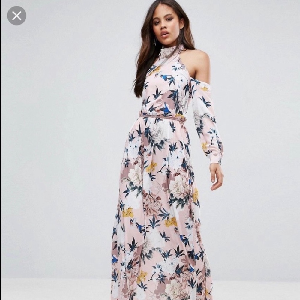 ASOS multi color Maxi Dress